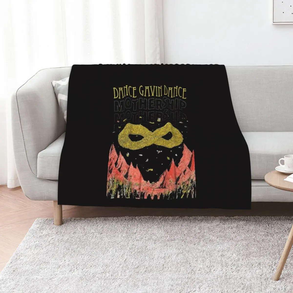 dance gavin dance merch - Mothership - dance gavin Throw Blanket Decoratives Kid'S Winter beds Loose cosplay anime Blankets