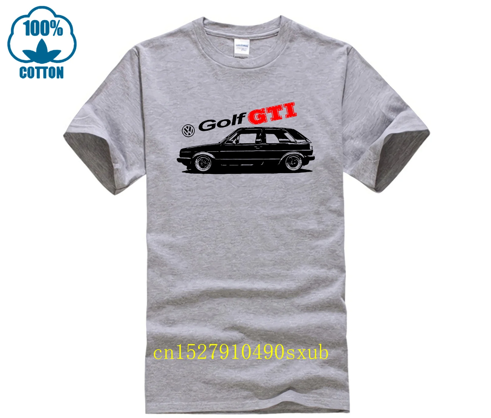 Tee shirt Golf gti g60 voiture round neck cool  man\'s T-shirt