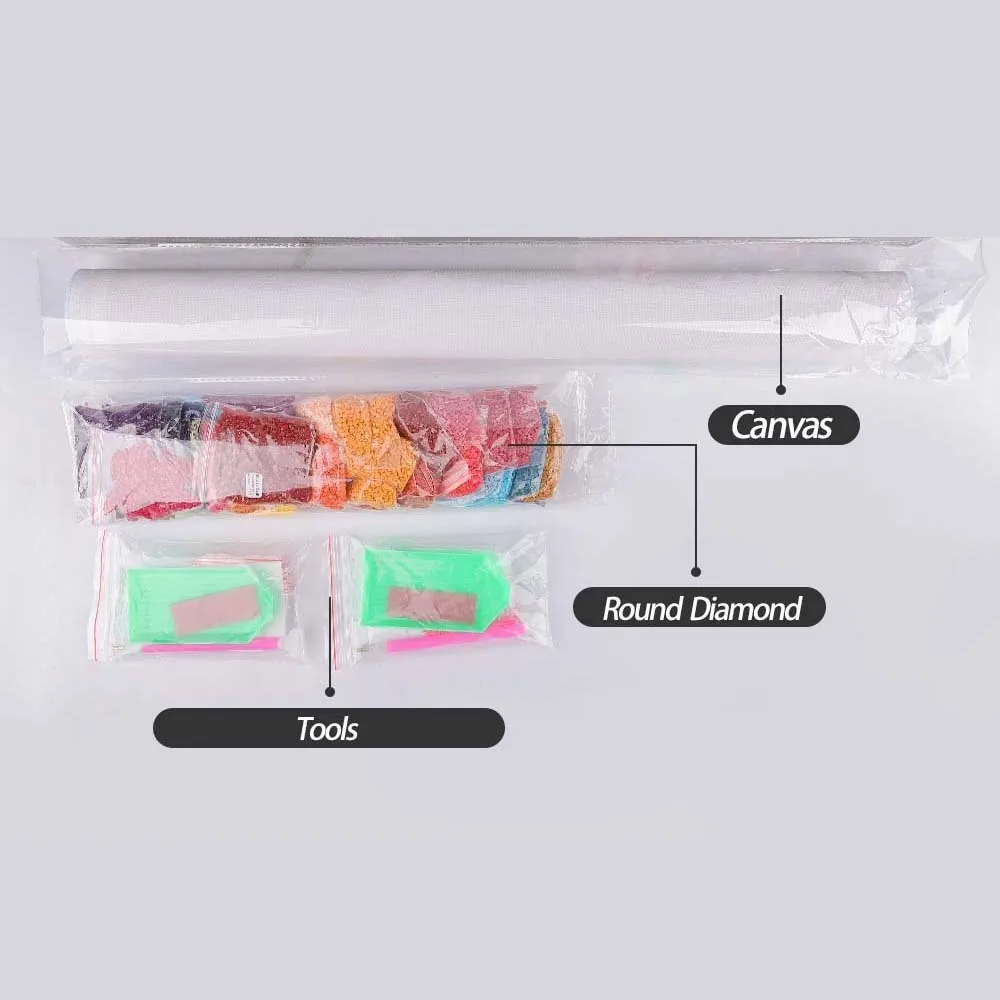 Рисунок 2 - Дерево дерево пейзаж алмазная живопись