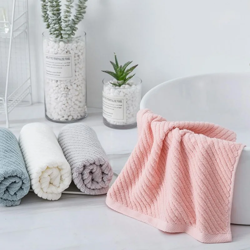 1Pcs Waffle Soft Face Towels for Adults Plaid Hand Towel 100% Cotton Face Care Bathroom Tools Sport Hair Towel 13*28.74 inch