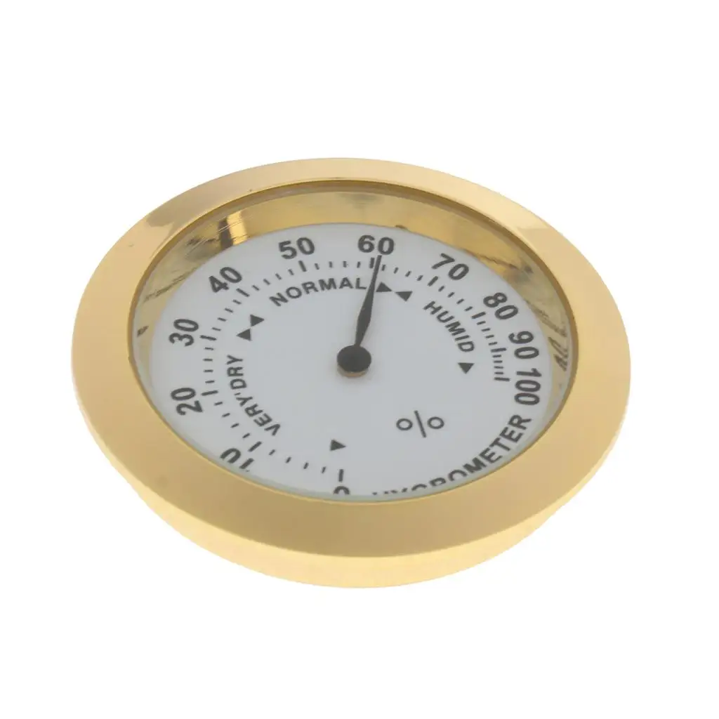 String Instrument Humidifier Round Hygrometer for Guitar Violin Cello Humidity Control Home Studio Accessory
