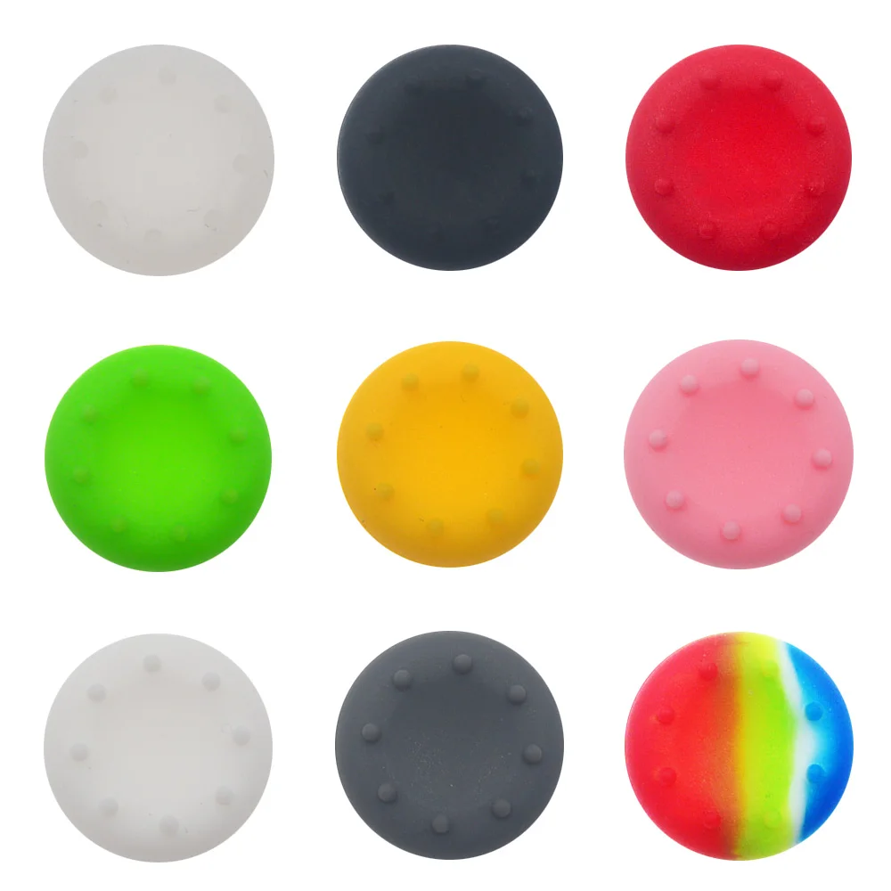 4/12PCS Silicone Stick Grip Caps Case For Playstation 4/PS4/PS3/PS5/Xbox360/Xbox One/Switch Pro Gamepad Controller Accessories