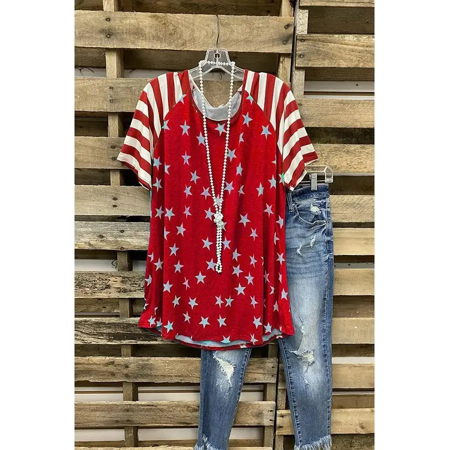 

Женская футболка в полоску в стиле пэчворк, свободный крой из смеси полиэстера, удобный дышащий топ на весну и лето