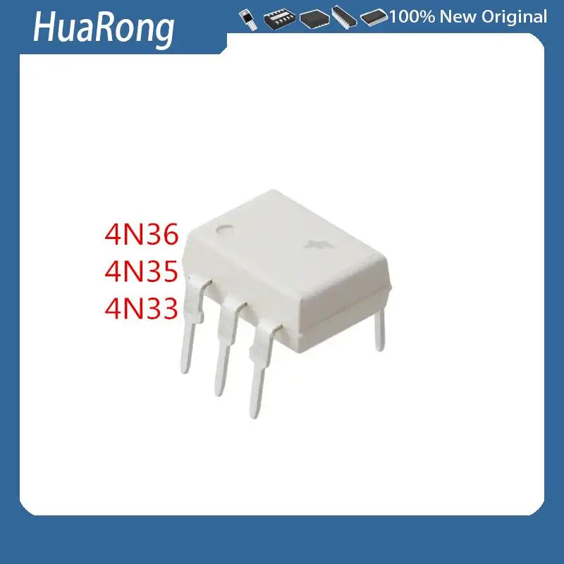10Pcs/Lot  4N36 4N35 4N33  DIP-6