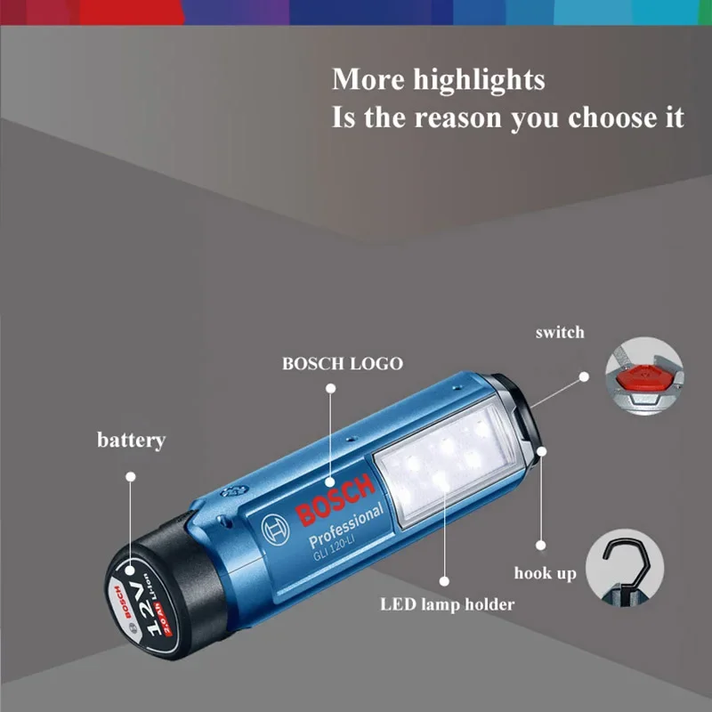 lampe-rechargeable-bosch-gli-120-li-6-led-300-lumens-pour-le-travail-du-bois-le-bricolage-a-domicile-l'interieur-et-l'exterieur