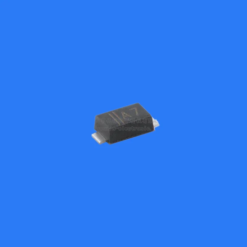 100pcs/original genuine 1N4007(A7) SOD-123FL 1000V/1A universal diode