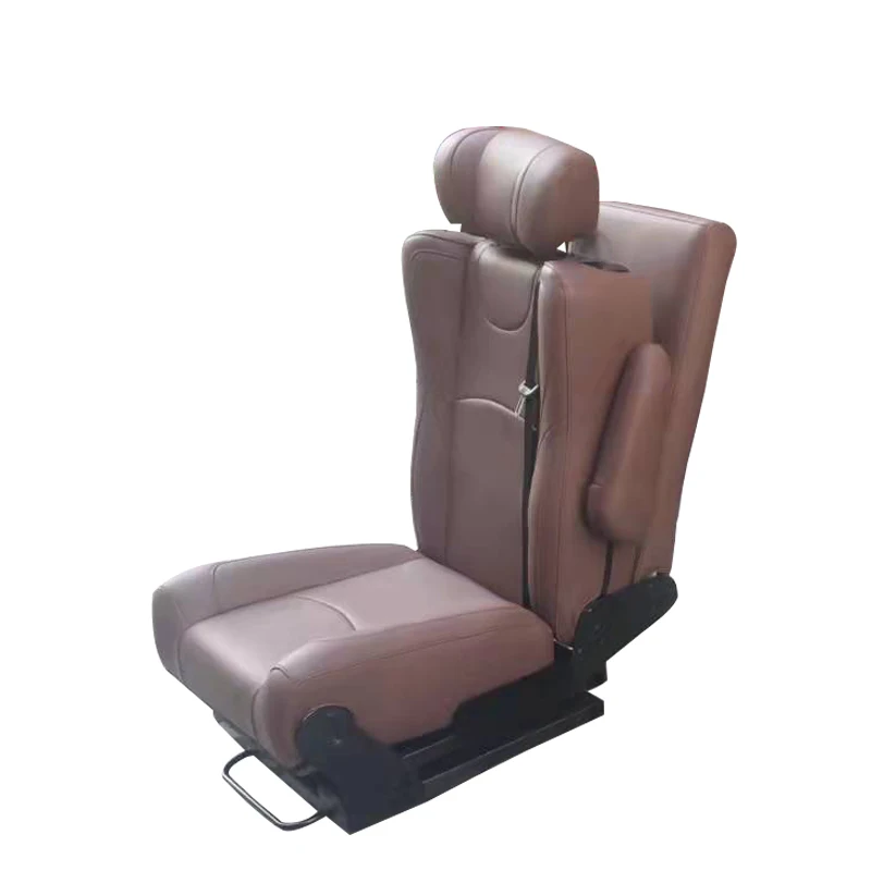 

Campervan Single Seats With 2 Fold RV Rock And Roll Bed 3 Folding Caravan RV Interior Design For Travel