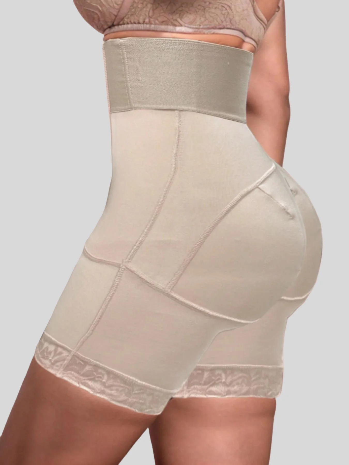 High Waisted Shapewear Sports Compression Pants Body Hugging Tight Fit for Women view 6