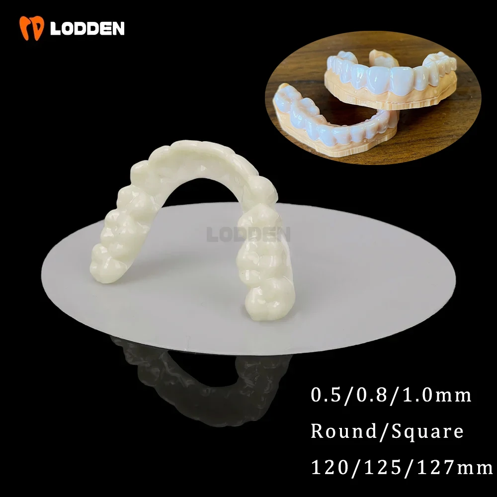 

10 шт./пакет, листовая пленка для стоматологического шпона, A1/A2/OM1, цветная квадратная/круглая косметическая листовая пленка для фиксаторов, брекетов