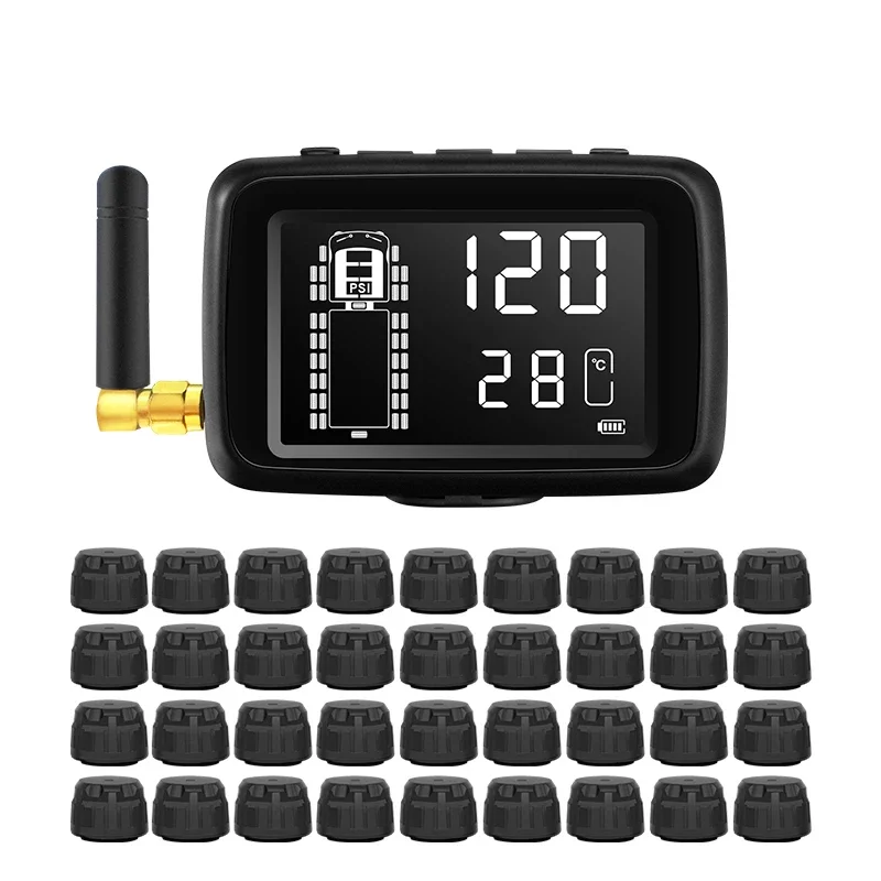 2025Explosive Style 36 Wheels 901RV Wireless Tire Pressure Monitoring System for Truck