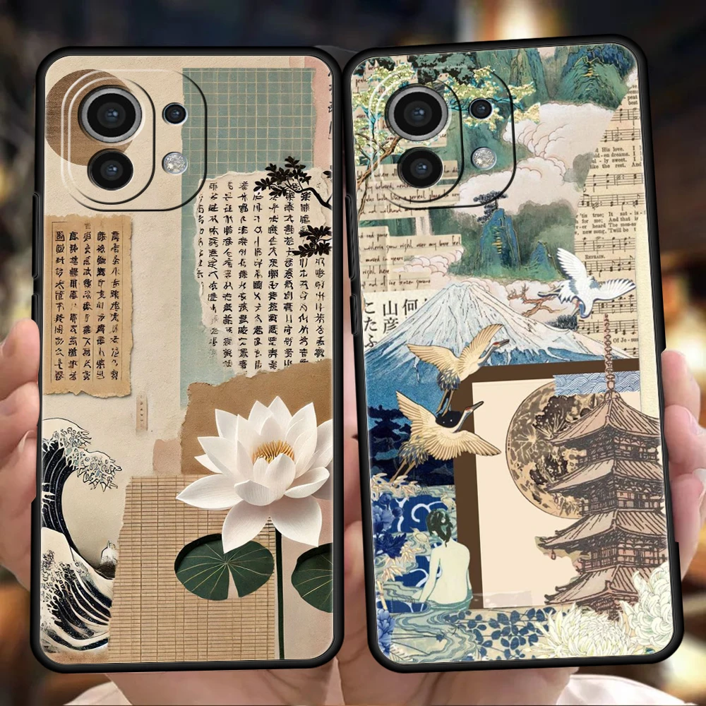 

Phone Case For Xiaomi 15 14 13 12 Lite 14T 13T 12T Pro Poco X7 X6 X5 X4 X3 NFC F7 Ultra F6 Pro Cover Japan Osaka Kanagawa Label