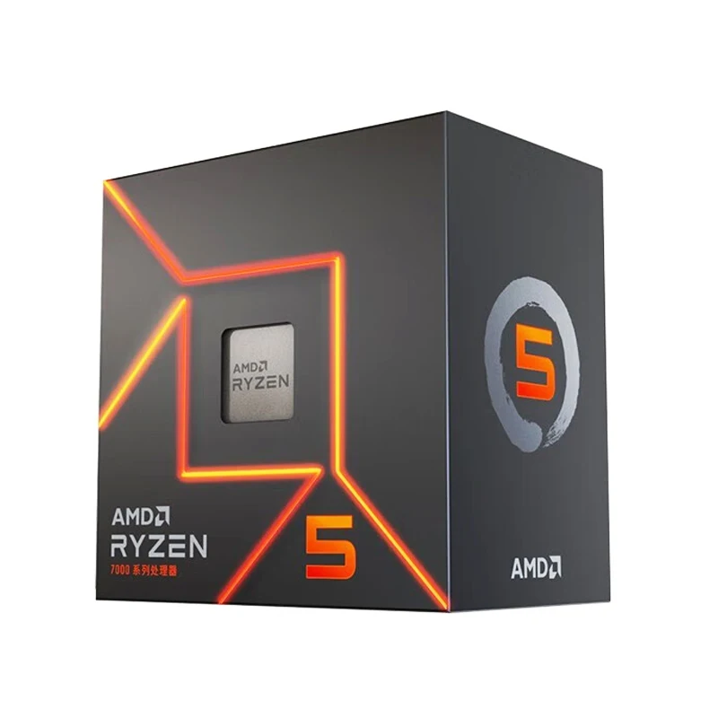 عرض ساخن لعام 2025 معالج وحدة المعالجة المركزية AMD Ryzen 5 7600X 6 Core 12 Thread AM5 عالي الأداء للحوسبة لوحدة المعالجة المركزية للألعاب متعددة المهام