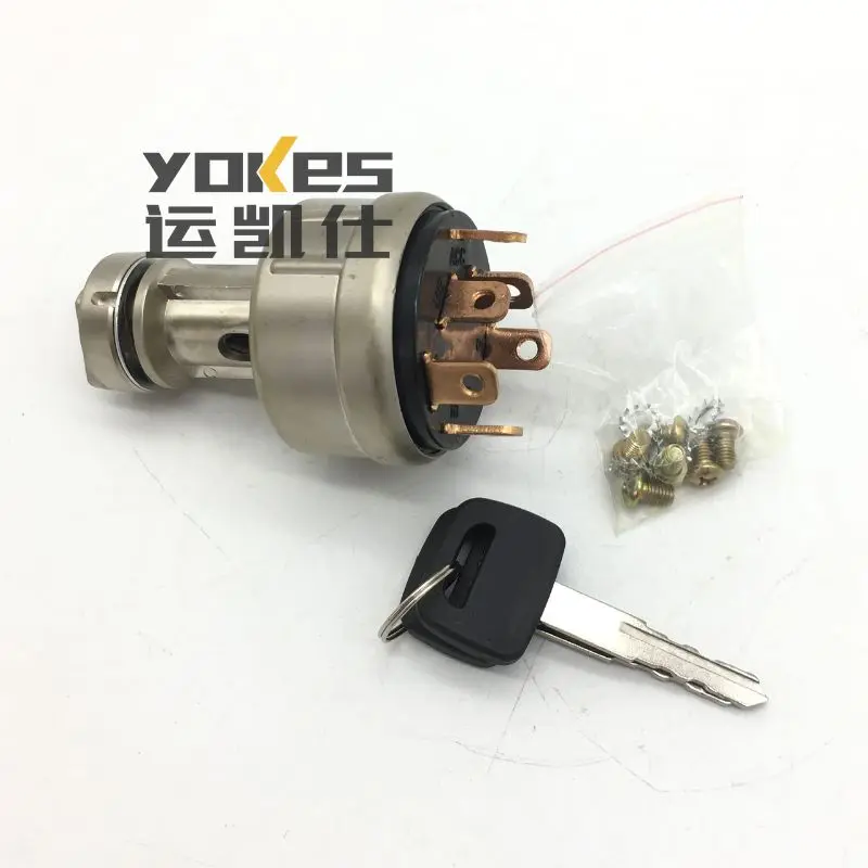 

20Y-06-24680 08086-10000 Выключатель зажигания с ключом PC200-7 PC360-7 Детали экскаватора для Komatsu