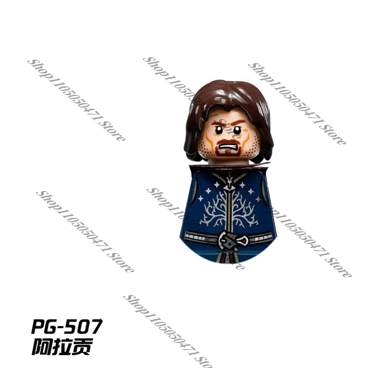 Bausteine Der Herr der Ringe klassische Charaktere aus Fantasy-Filmen Soldaten Ork Kinder-MINI-Bausteine Spielzeug Geschenke