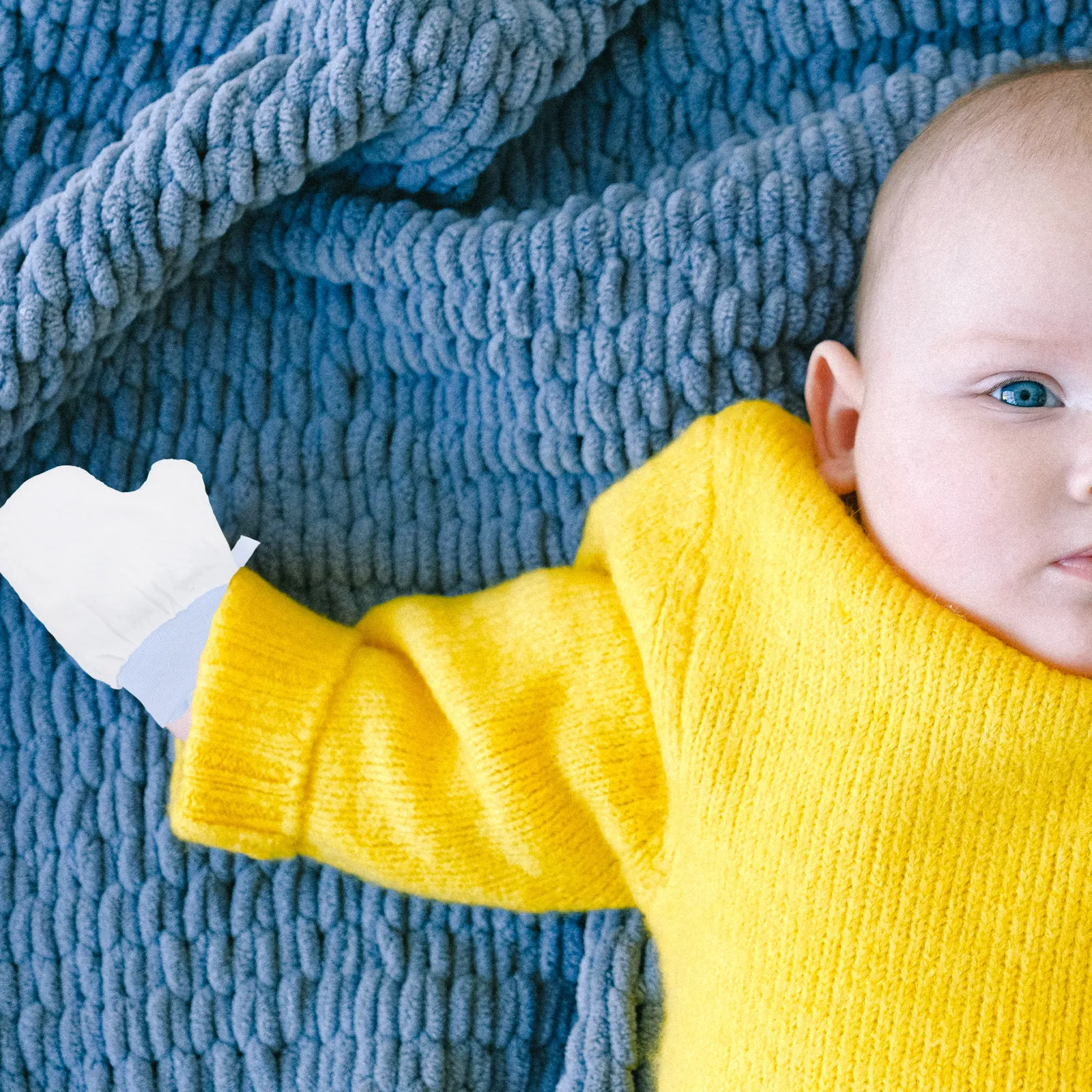 

1pcs 1 Pair Anti Sucking Baby Mittens Breathable Adjustable Buckle Newborn Gloves For 0-12 Months Stop Thumb Sucking Infant Hand