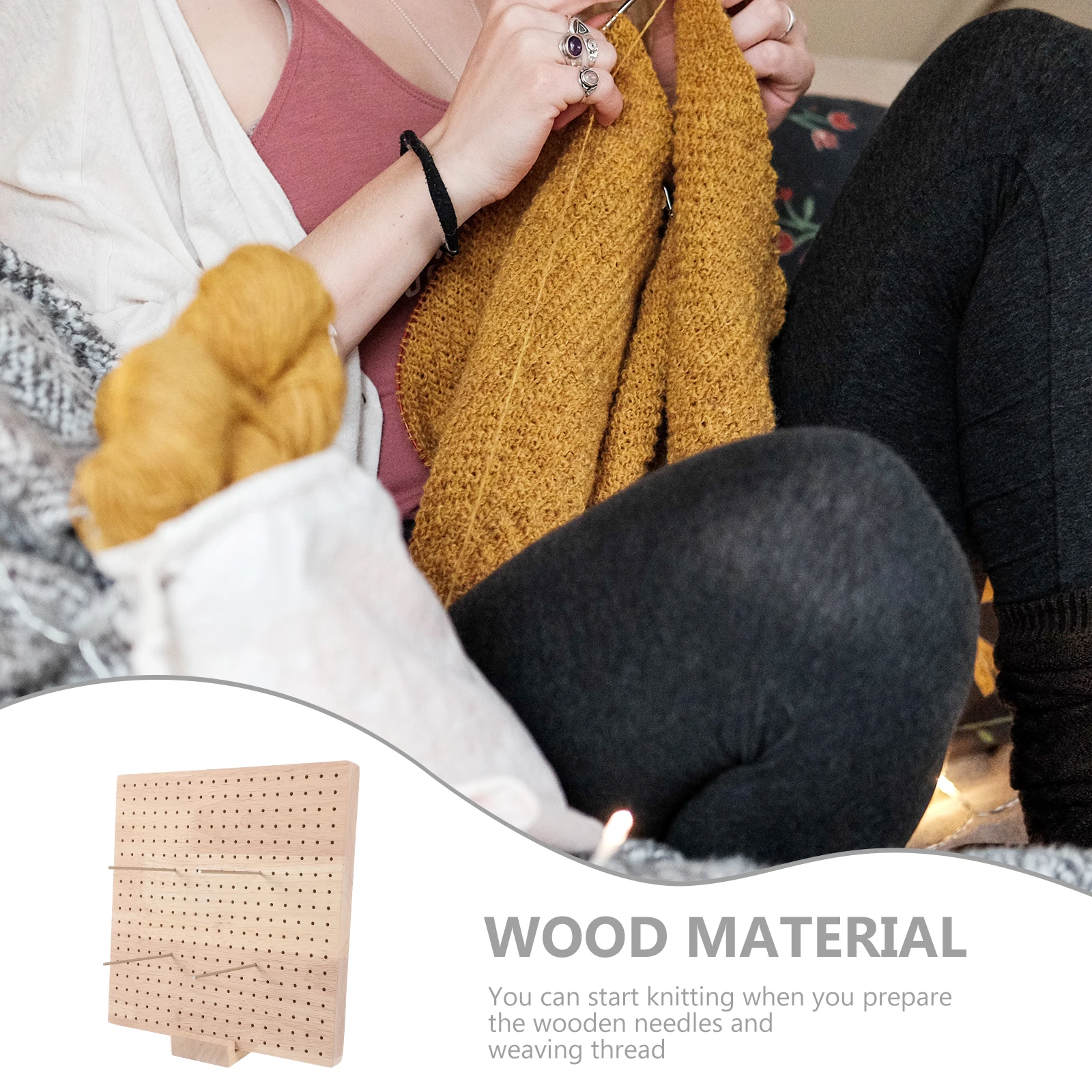 

Блокирующая доска для вязания крючком, деревянный материал, прочный, для вязания аксессуаров, поделки своими руками с иглами, деревянная блокирующая доска для