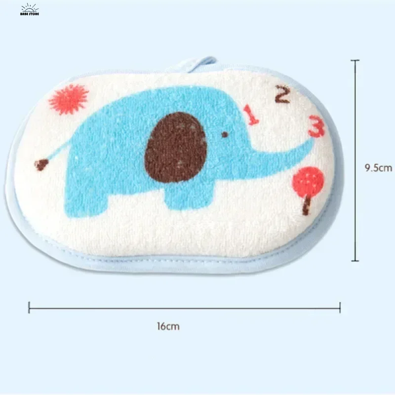 1PC Cute Baby Bath Sponge Kids Children Toddlers Newborns Adults Cleaning Brush Towel Soft Inirritative Bath Foam Shower Sponge