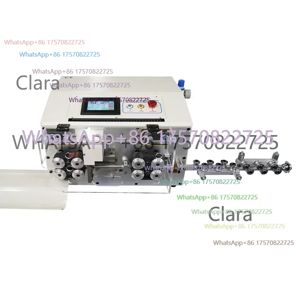 Super Value Factory StoreC  le Stripping Cutting Peeling Machine SWT508 YHT4 Touch Screen Control Computer Automatic for 2-12mm