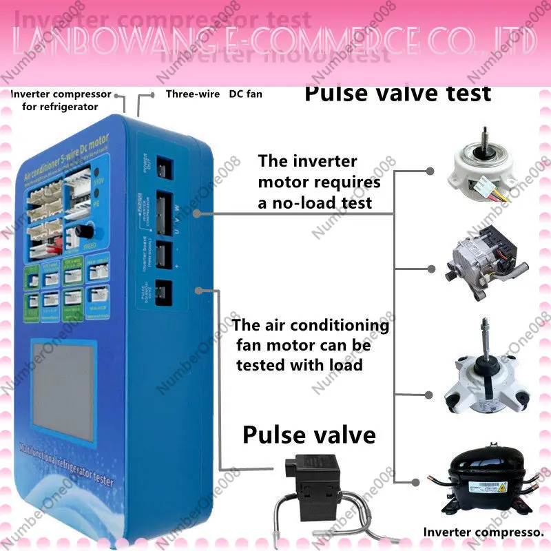 Refrigerator Detector, Air Conditioner DC Fan Detection, Variable Frequency Compressor Air Conditioner Expansion Valve, Refriger
