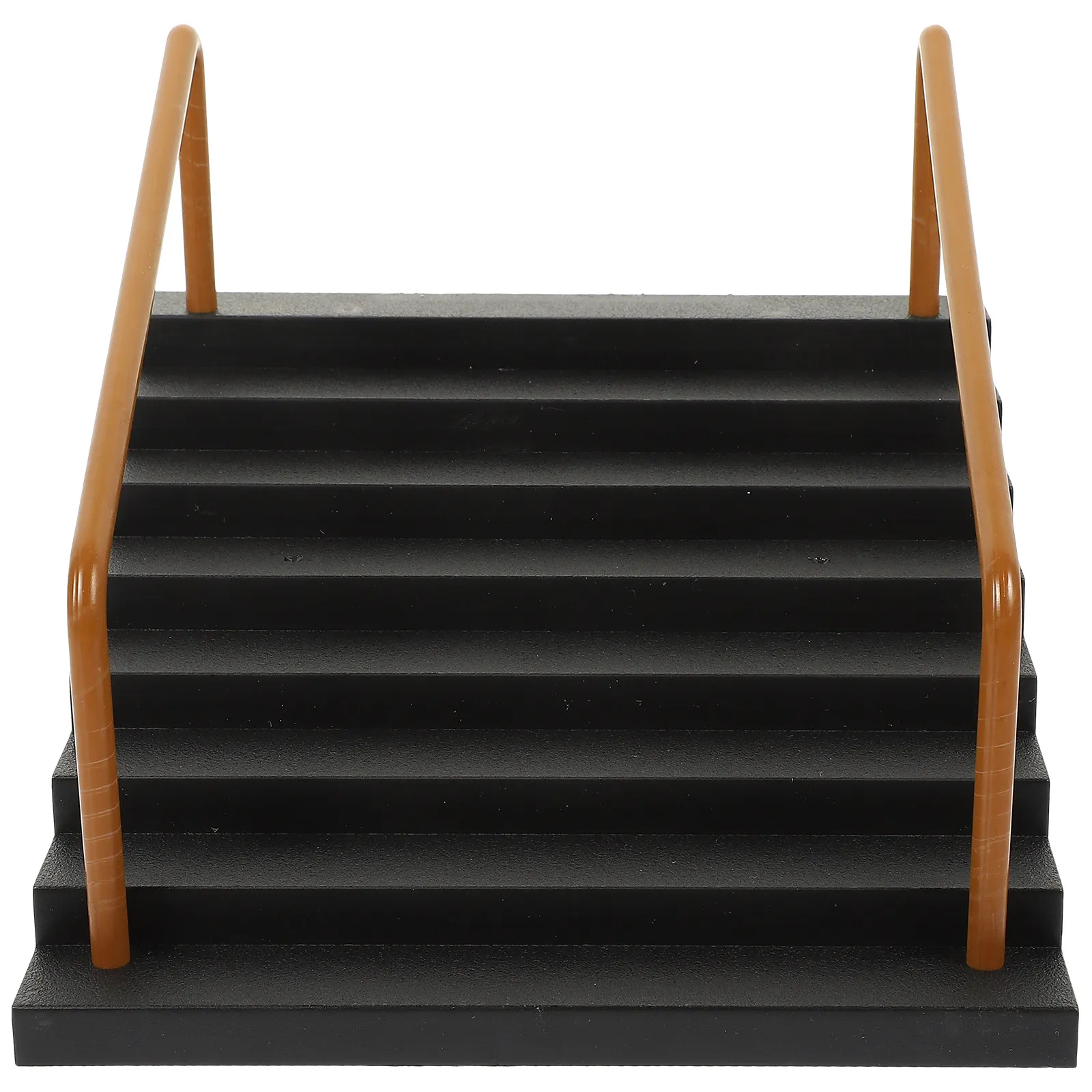 

Kids Finger Skateboard Park Obstacle Kit Premium Plastic Ramp Parts Creative Fingerboard Playground for Coordination Flexibility