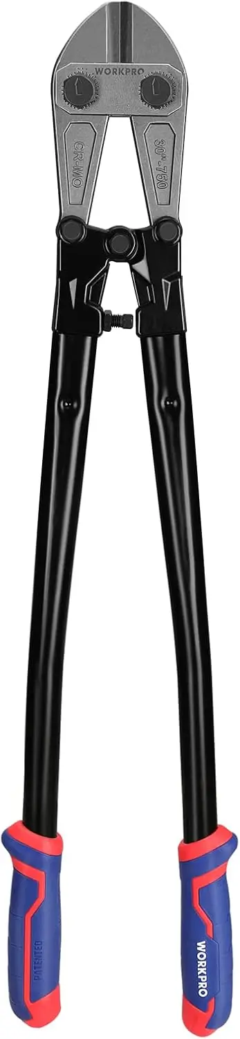 

Мощные болторезы с лезвием из хромомолибденовой стали и мягкой резиновой рукояткой для резки цепей, проволоки, винтов, заклепок