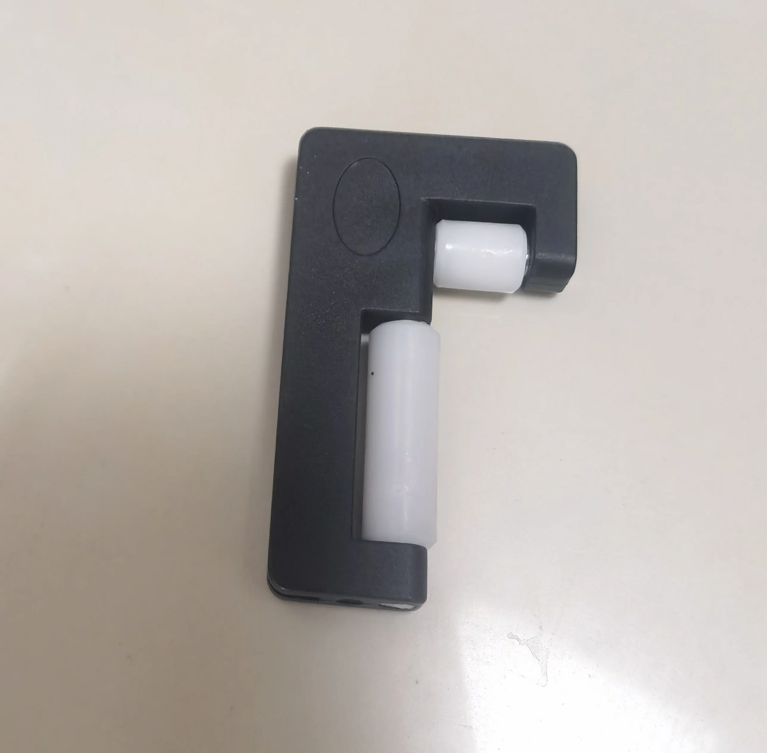 Bellows nylon slide block CNB - 004.2,Rail protection cover Accessories, roller 8 pcs, 3 mm slot.