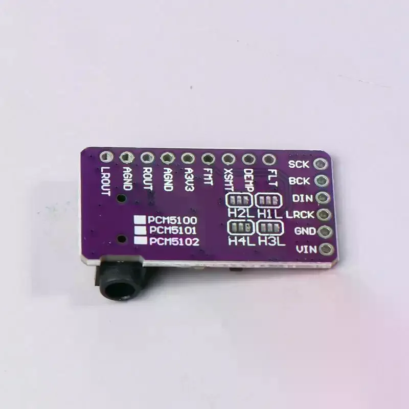 Picture 6: GY-PCM5102 I2S Player Module Interface I2S PCM5102A DAC Decoder For Raspberry Pi PHAT Format Board Digital PCM5102 Audio Board