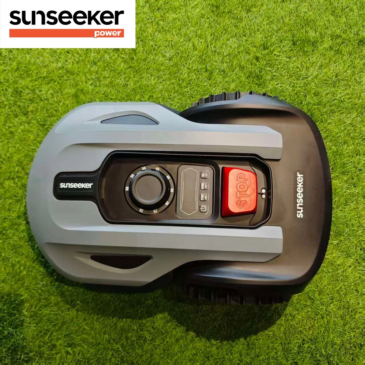 RMA510S20V 500 Sqm 4 Starting Points 22 Max Slope Handling All Weather Proof Robot Lawn Mower APP Control Battery