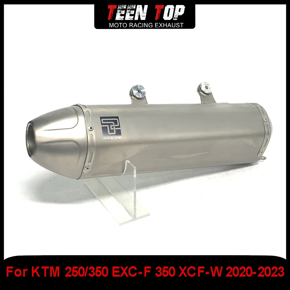 

Offroad Bike Exhaust Slip-on Titanium Alloy For KTM 250/350 EXC-F 350 XCF-W Motorcycle Link Muffler Pipe 2020 2021 2022 2023