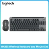 Logitech-teclado y ratón mecánico MK855, inalámbrico, Bluetooth, Gaming Office PC, eje rojo, modo Dual, Mac, portátil, K855, M750 1