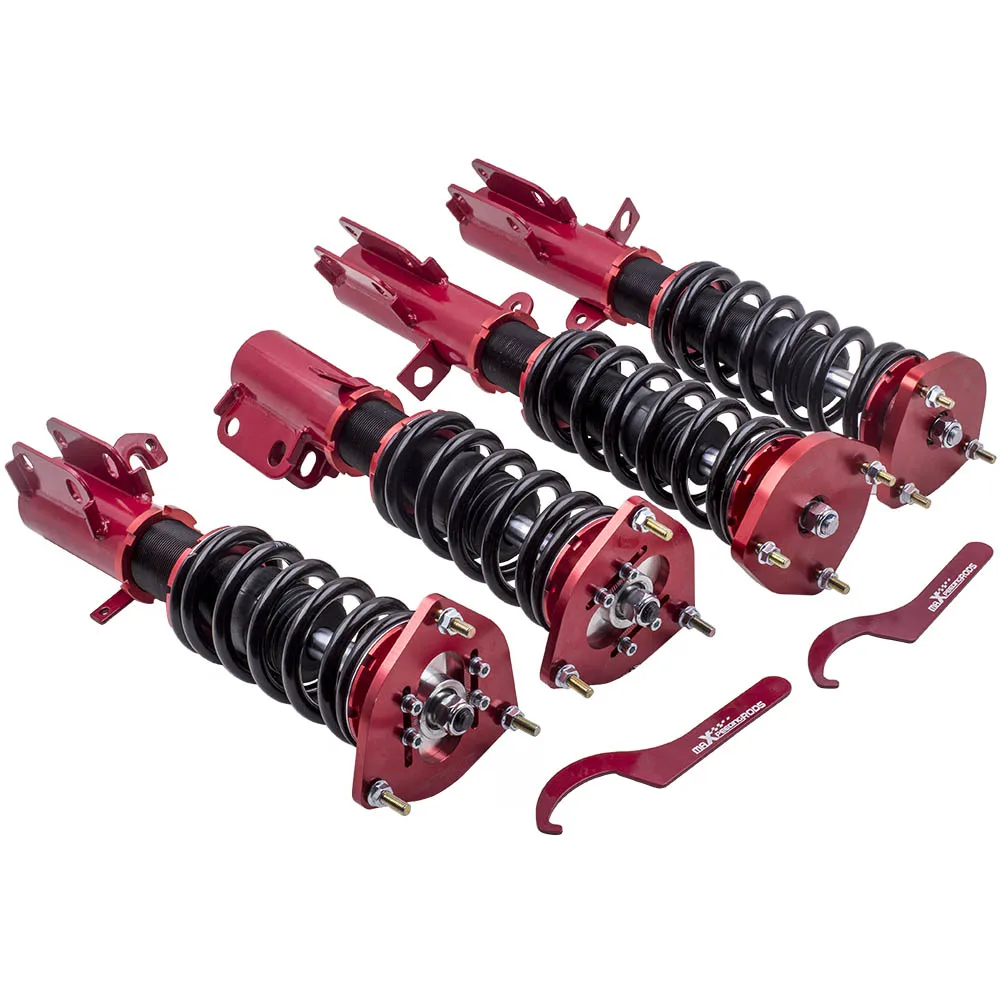 Coilover Spring Shock Absorber For Toyota Corolla E90 E100 E110 AE92-AE111 1988-1999 Height Adjustable