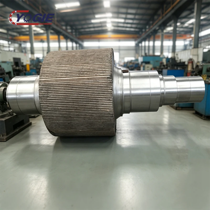 Factory OEM Heavy Large Rolling Pinion Shaft Forged Alloy Steel 42CrMo CNC Manufacture Long Gear Level Shaft Roller