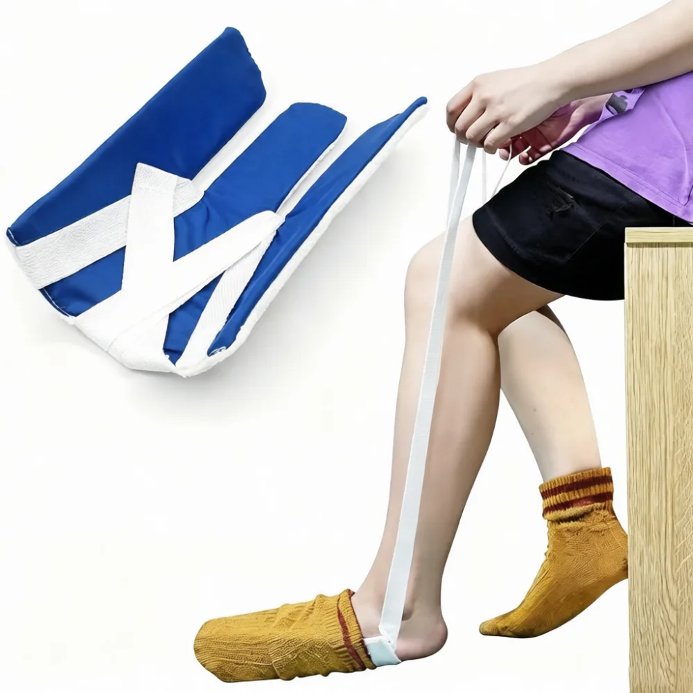 Safety Sock Helper Assist Device For Elderly Disabled Recovery Support Tool Easy Wear Sock Slider Accessories