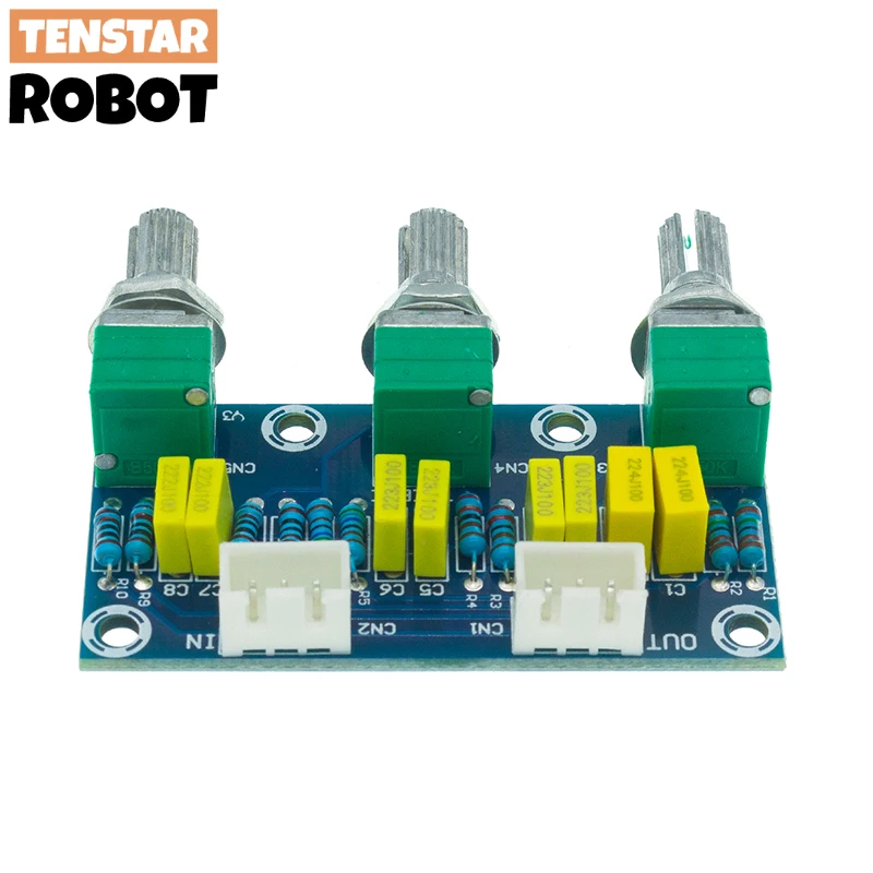 XH-M802 scheda tono passivo amplificatore modulo di potenza preamplificatore bassa regolazione del suono elevata scheda PCB elettronica fai da te