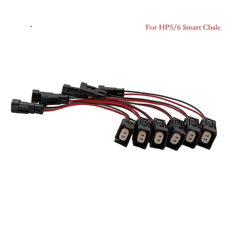 For Denso 2 Pin 6Pin  Intelligent Diesel Injectors Cable Connectors Adapter Wire Smart Plug Connect Wire Harness
