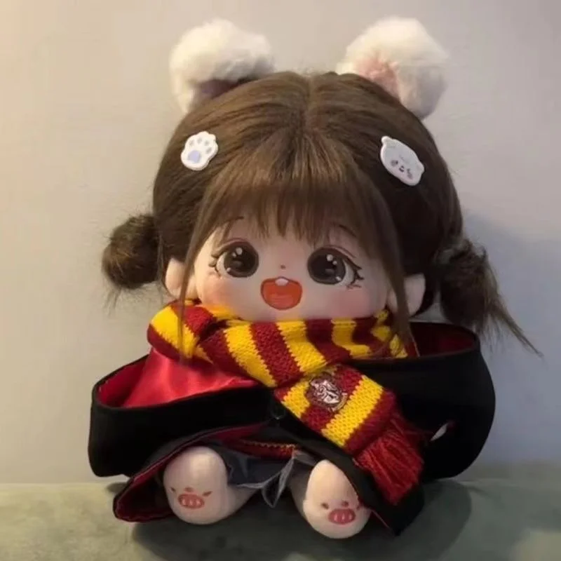

20 см кукла IDol аниме плюшевые хлопковые куклы с одеждой милые мягкие звезды фигурки куклы игрушки плюшевые игрушки коллекция фанатов подарки