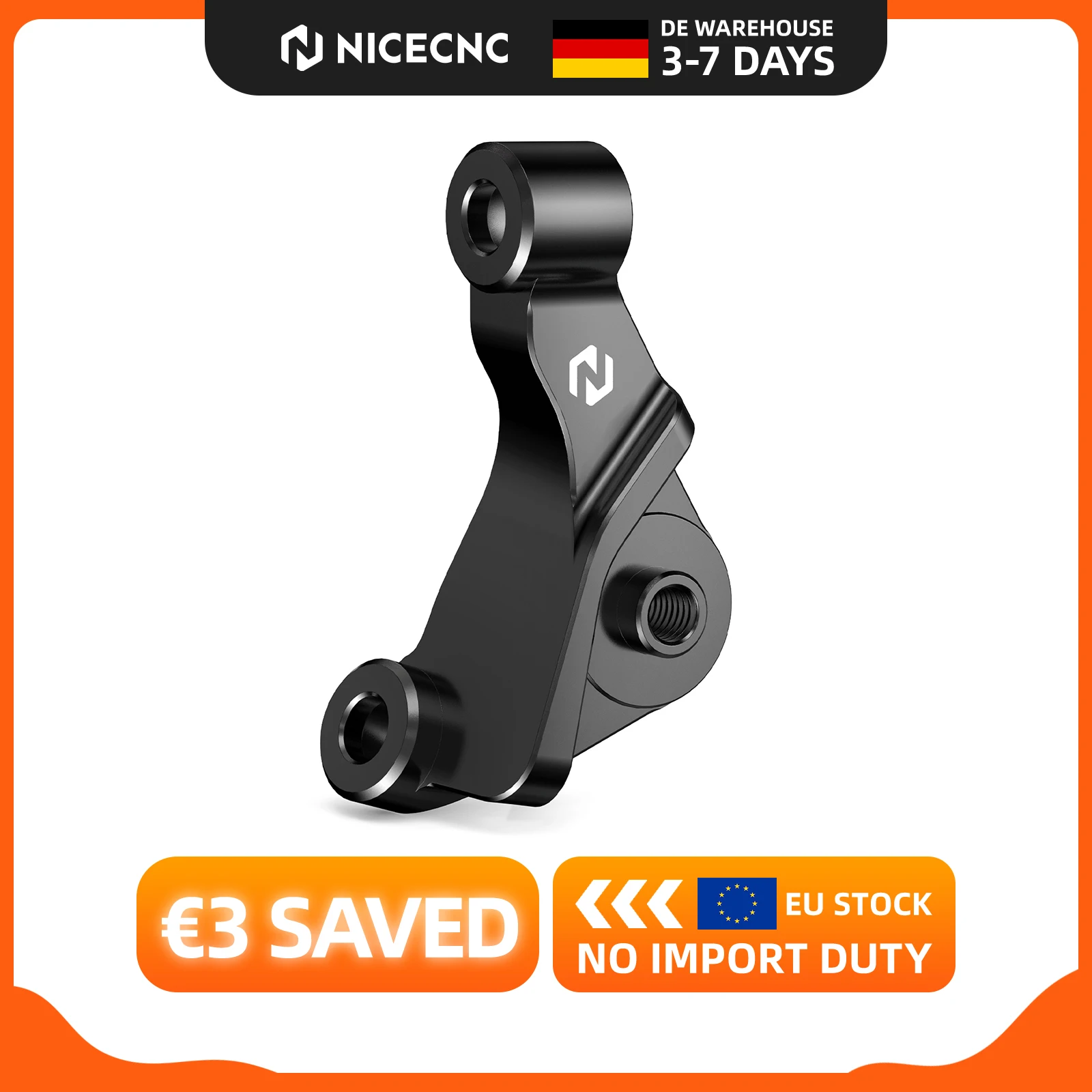 (Stock UE) NICECNC Supporto Cavalletto Laterale per Moto Stark Varg EX 2026 2025 2024 Staffa di Montaggio per STARK VARG SM MX Parti Migliorate