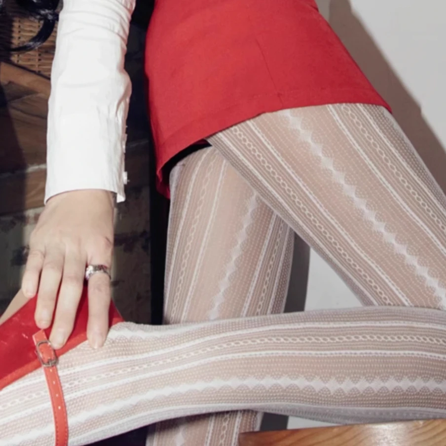 

White Thigh High Bodystockings Erotic Pantyhose for Women Underwear Hot Girl Plus Size Legging New Women's High Waist Pantyhose