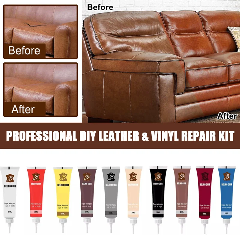 

1pcs Leather Repair Gel Color Repair Home Car Seat Leather Complementary Refurbishing Cream Paste Leather Repair Cleaner