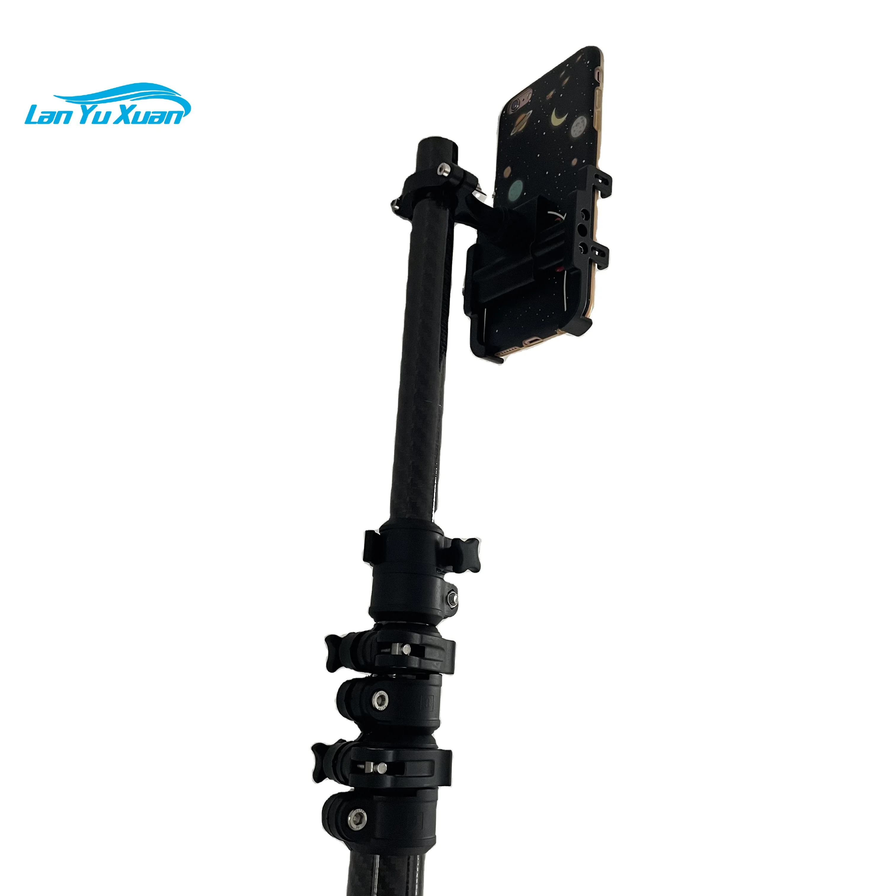 

Factory Customize 30ft/9m Carbon Fiber Camera Tripod Carbon Fiber Telescopic Photography Using Pole