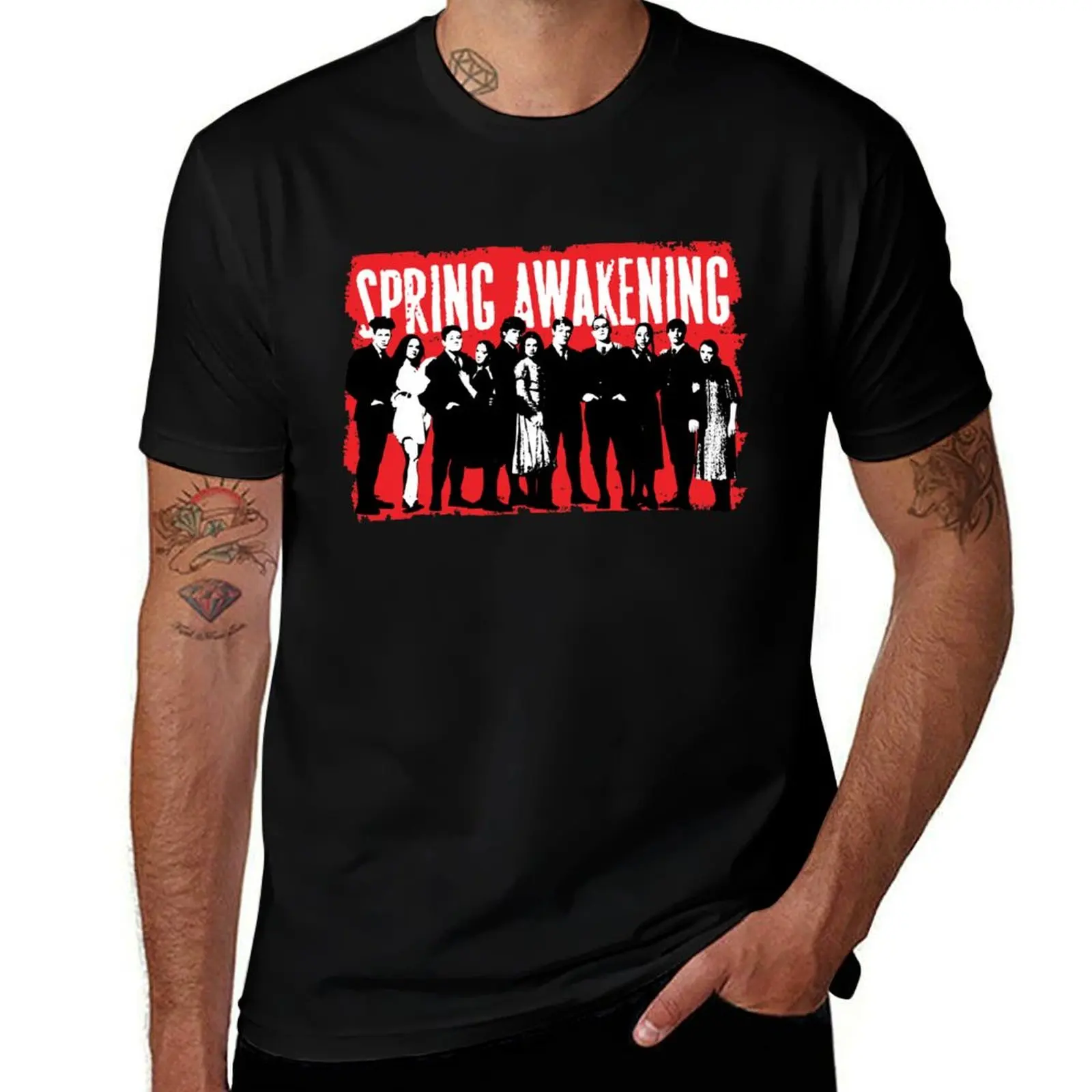 

Spring Awakening OBC T-Shirt cotton t shirt pack man tshirt T-Shirt