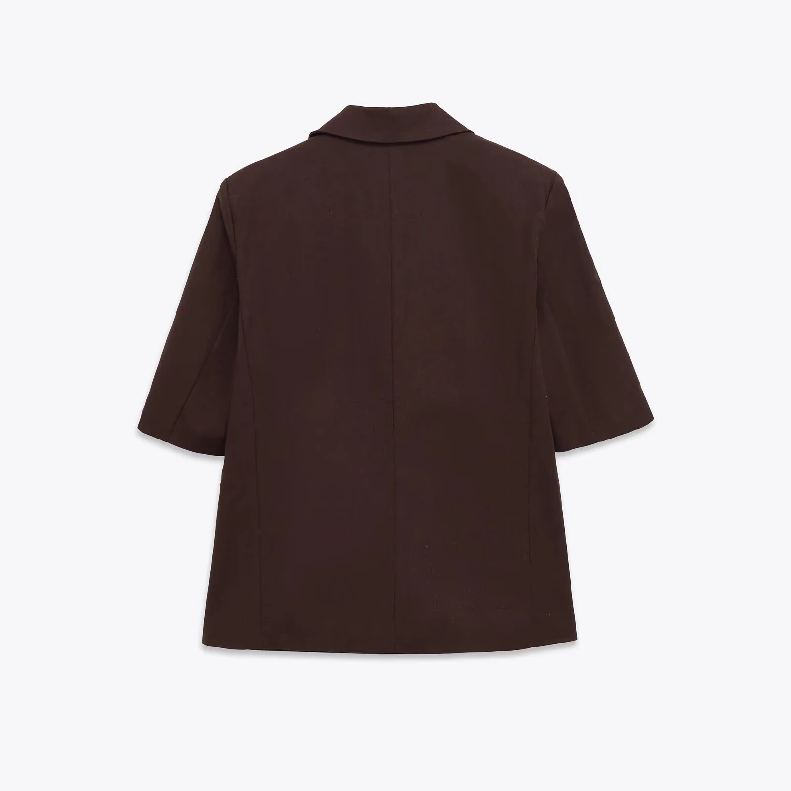 Осенние новые поступления, женская мода, повседневный дизайн, льняной пиджак с подкладкой на плечах, куртка