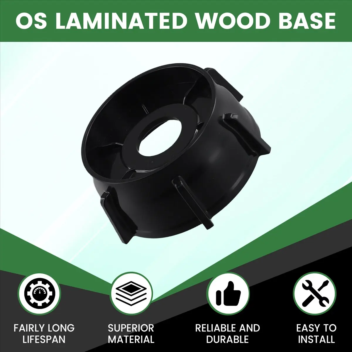 A59P جديد 1 قطعة 4902-003 جزء سفلي لخلاطات أوسترايزر، قطع غيار الخلاط الممتاز (أسود) #4