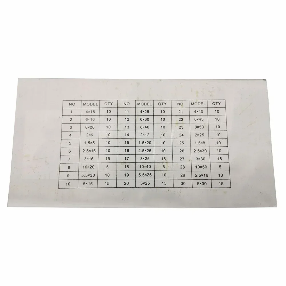 For Repair For DIY Projects Split Pins 65Mn Steel Spring Pins Assortment Hand Tool Set Fastener Kit Oxidation Treatment