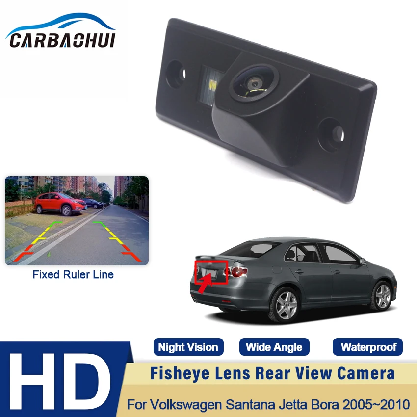 

Waterproof Night Vision CCD Car Camera Reversing Reverse Rear View Camera For Volkswagen Santana Jetta Bora 2005~2009 2010