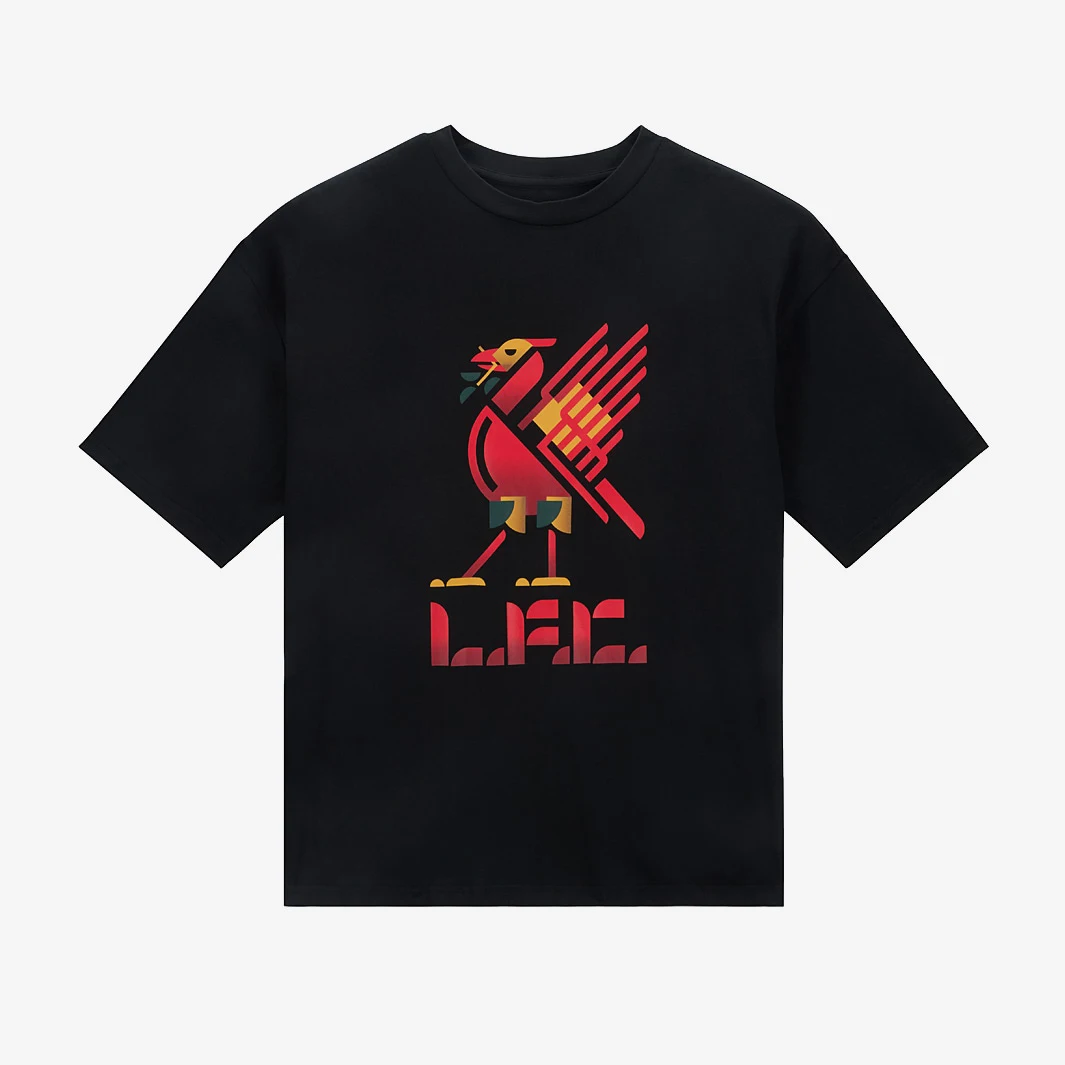 LFC Liver Bird Unisex New Breathable Training Jersey Fan Jersey 2024-2025 Season Jersey Athleisure Ball Sports Short Sleeve