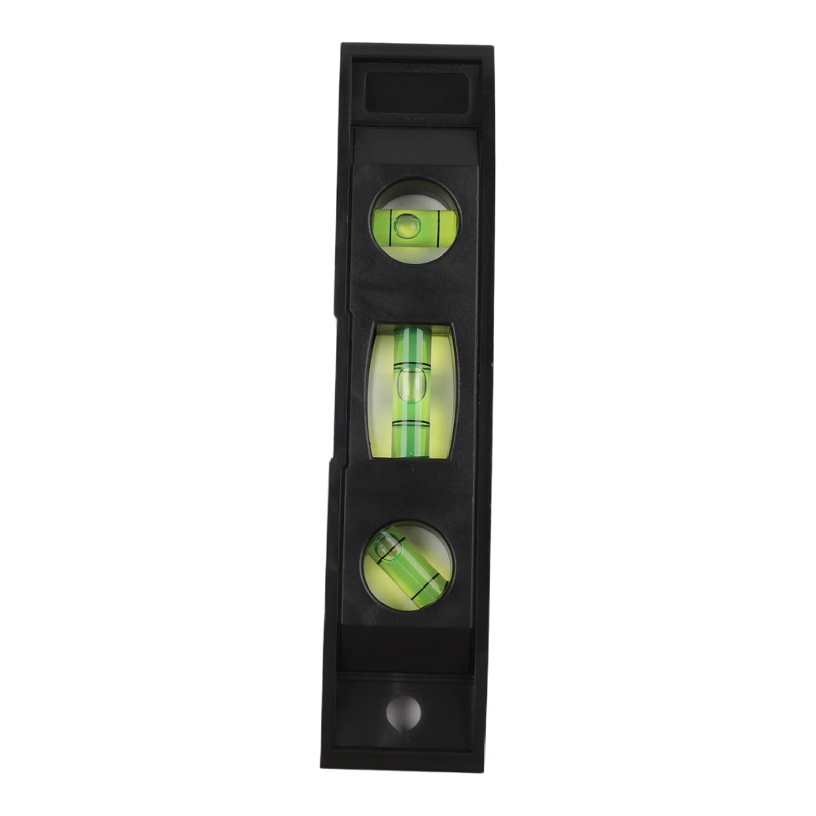 6 Inch Black ABS For Spirit Level For Torpedo Pocket Bubble Vial High Precision Measuring Tool For Brick Masonry Construction