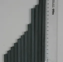 1pcs Soft Ferrite Zinc  Rod Cores Medium Wave Bar Dameter 10mmX50/70/80/100/120/140/160/180mm 10mm