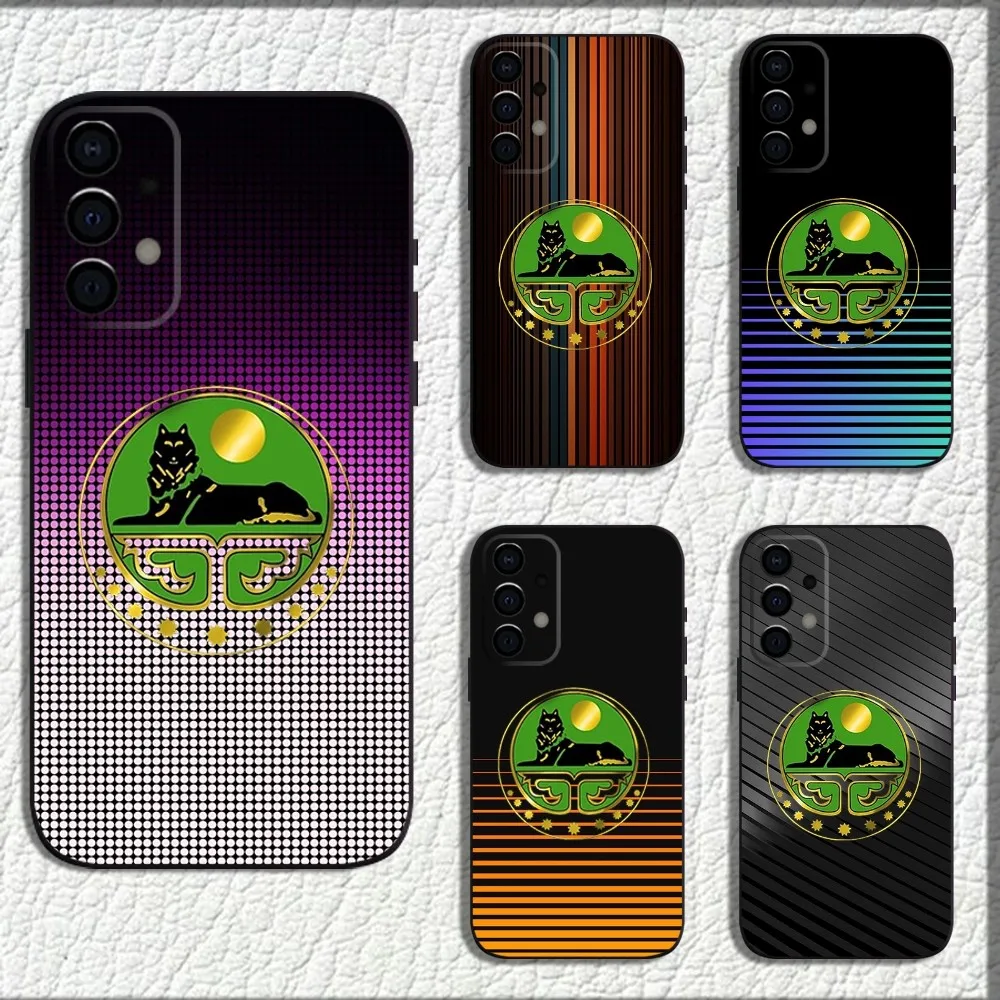 Chechen Flag Chechnya Logo Phone Case For Samsung Galaxy A13,A21s,A22,A31,A32,A52,A53,A71,A80,A91 Soft Black Shell