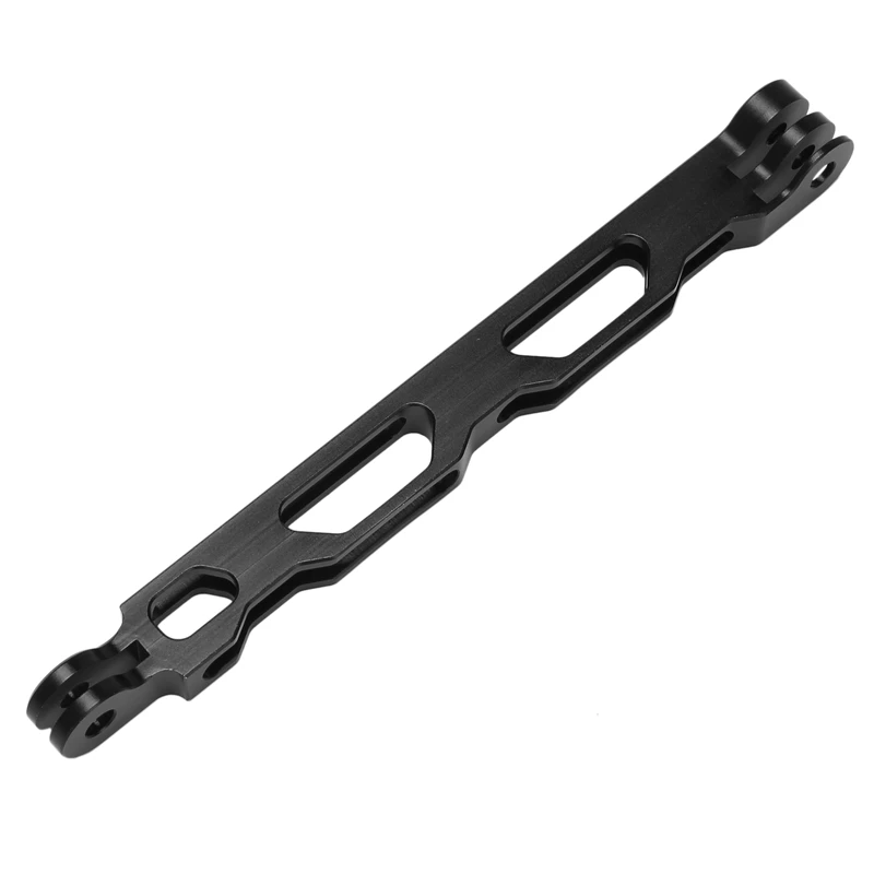 Brazo de extensión de aluminio para Gopro Hero 2, 3, 3 + 4, SJ4000, 2 unidades